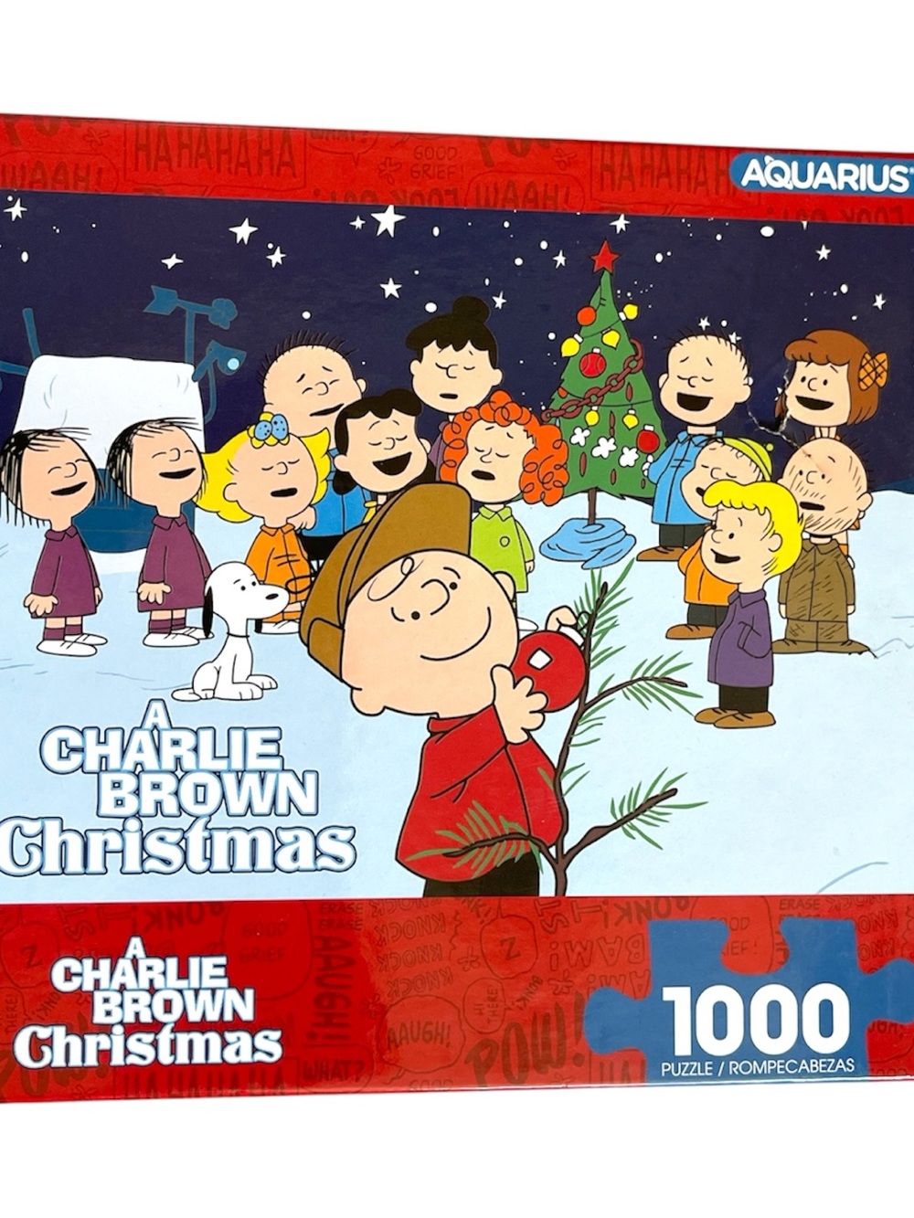 A Charlie Brown Christmas 1000-Piece Jigsaw Puzzle - Red/Blue